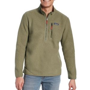 Men's Retro Pile Fleece Pullover Sage Khaki XL Patagonia